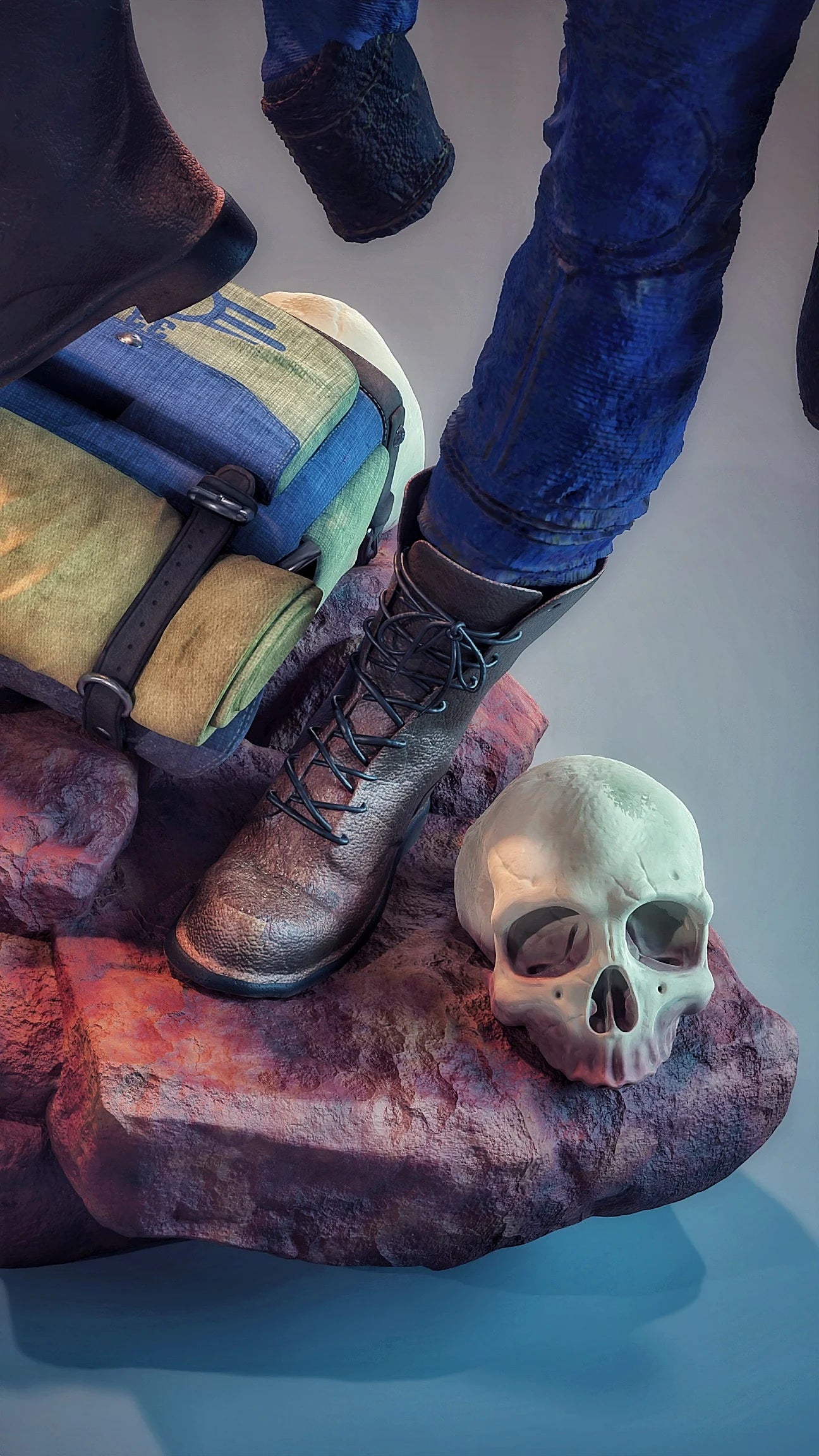 Lucy Fallout Resin Art (Design by MCM3D Studios)