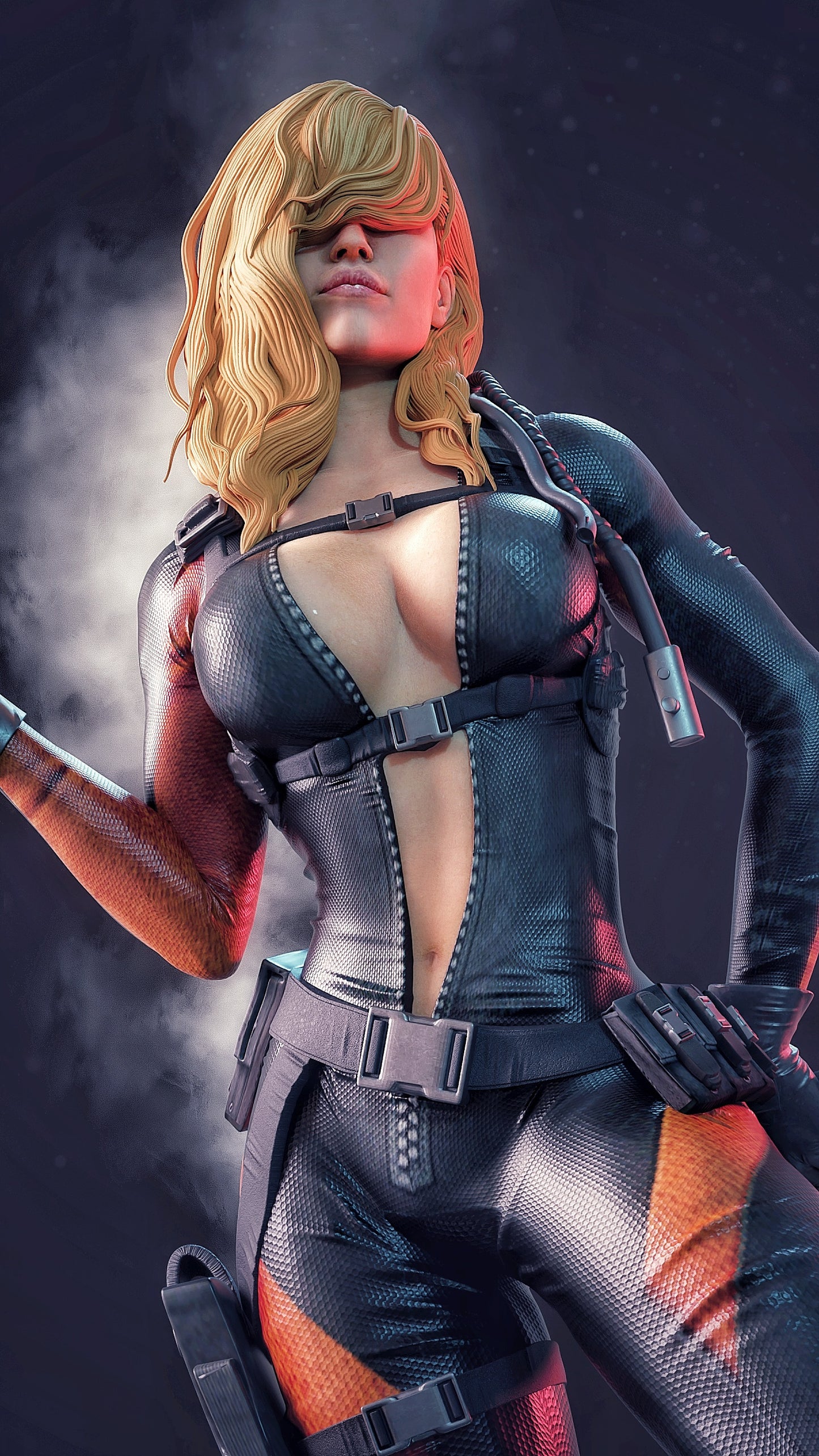 Raychal Fohlei Resident Evil Resin Art (Design by MCM3D Studios)
