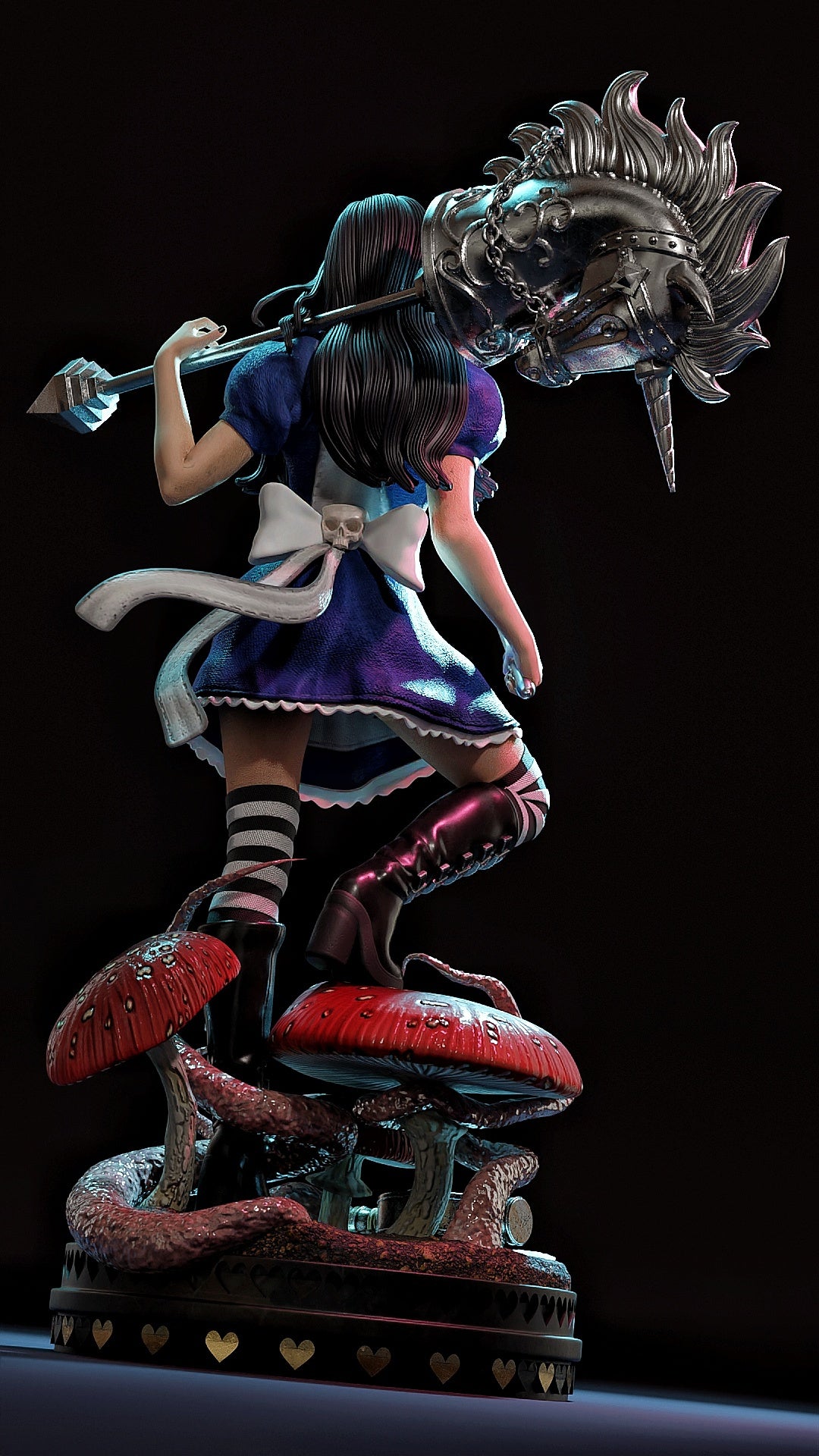 American Ally MaGee Resin Art (Design by MCM3D)