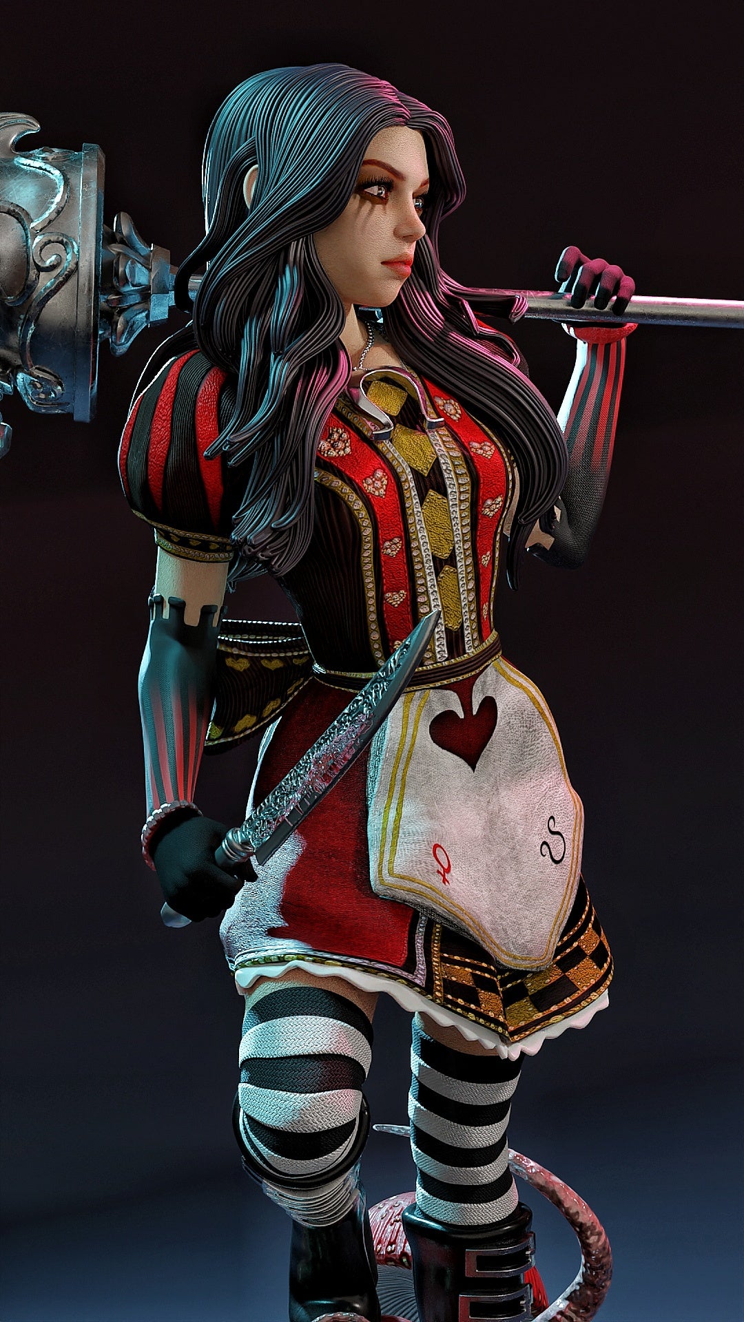 American Ally MaGee Resin Art (Design by MCM3D)