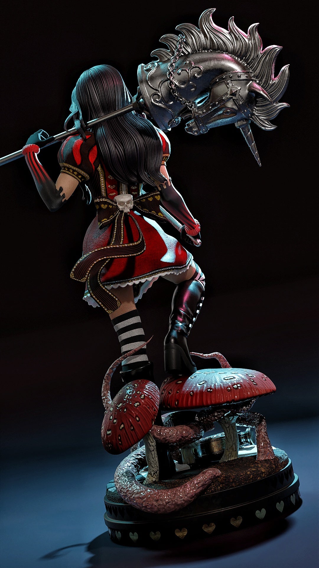 American Ally MaGee Resin Art (Design by MCM3D)