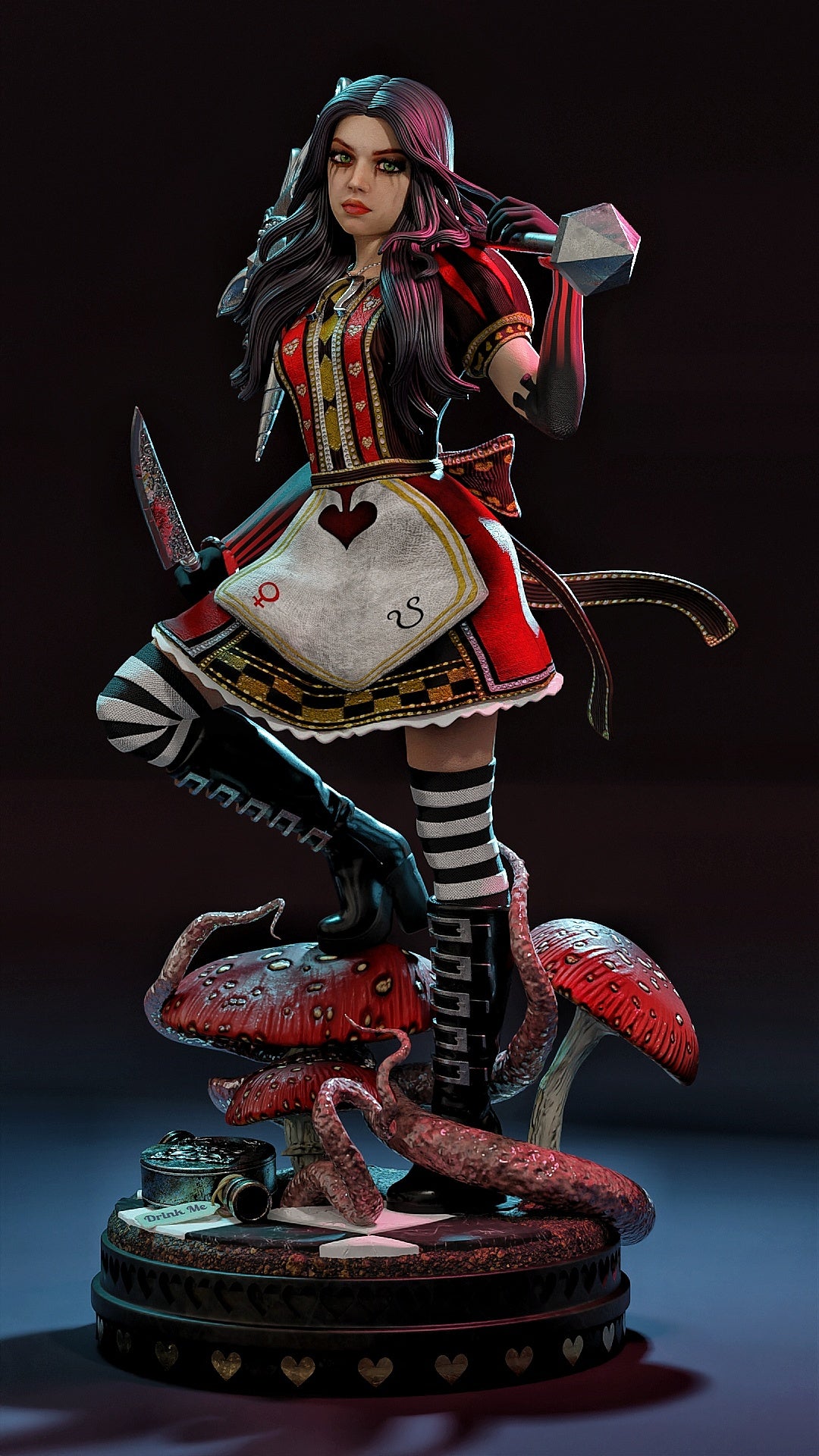 American Ally MaGee Resin Art (Design by MCM3D)