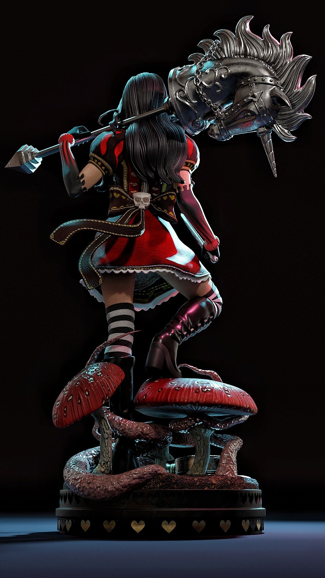 American Ally MaGee Resin Art (Design by MCM3D)