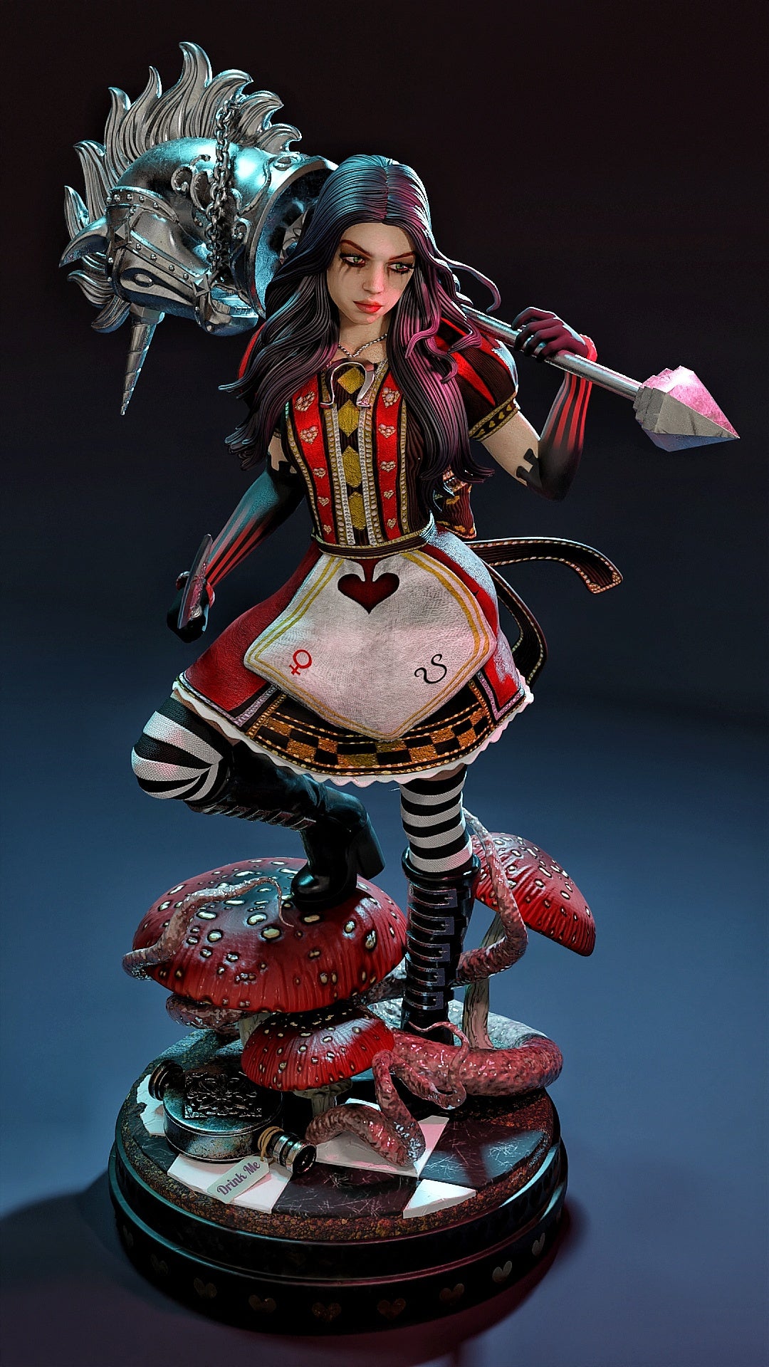 American Ally MaGee Resin Art (Design by MCM3D)