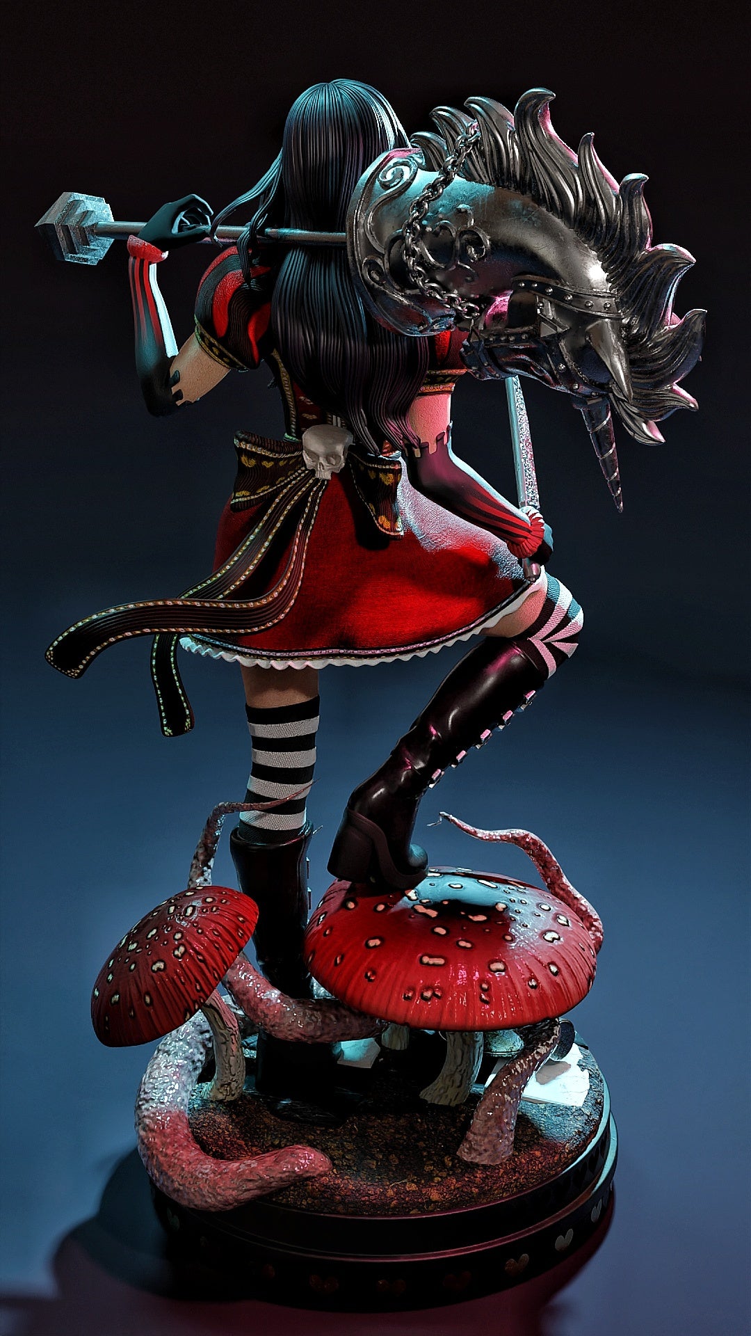 American Ally MaGee Resin Art (Design by MCM3D)