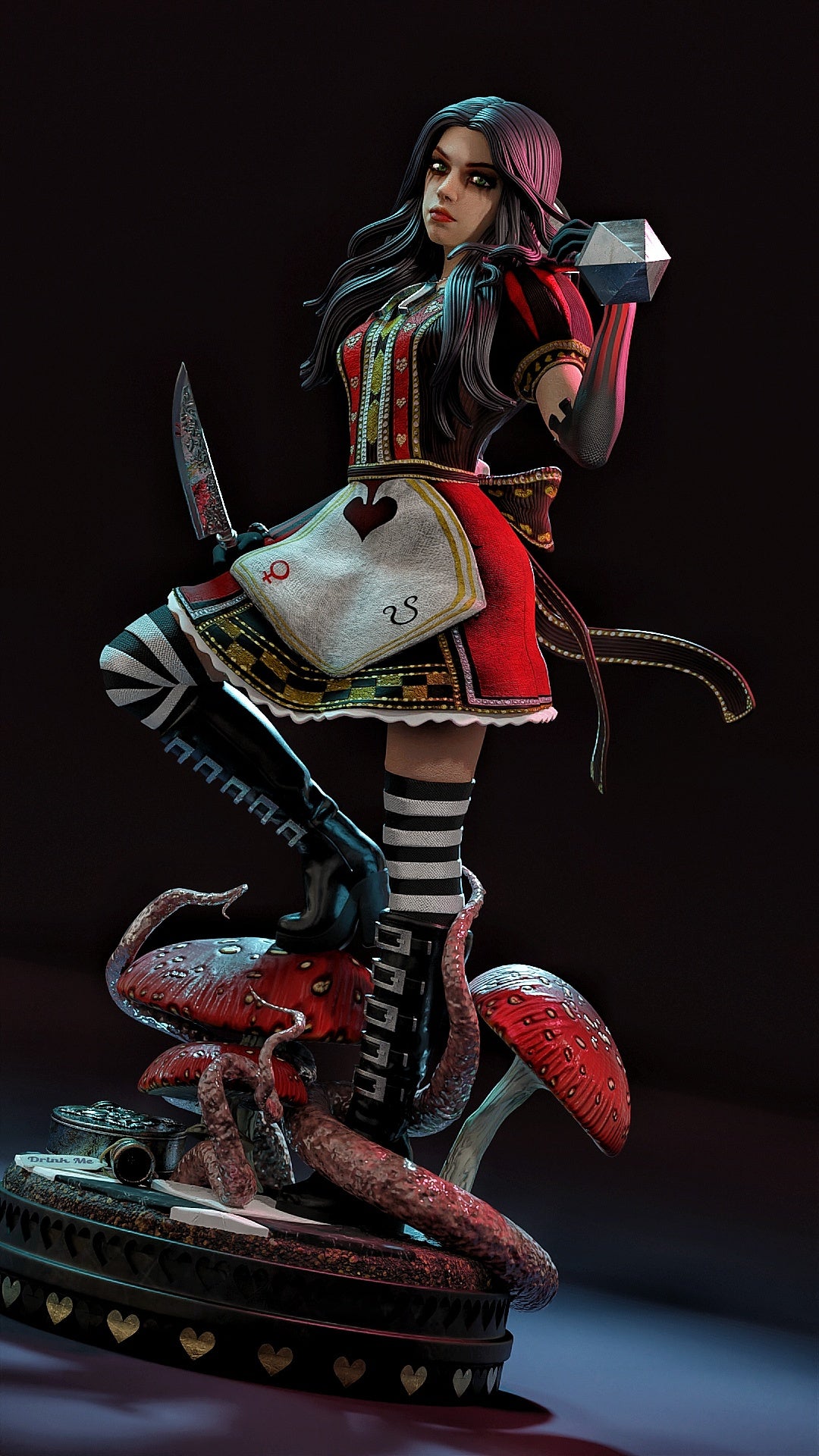 American Ally MaGee Resin Art (Design by MCM3D)