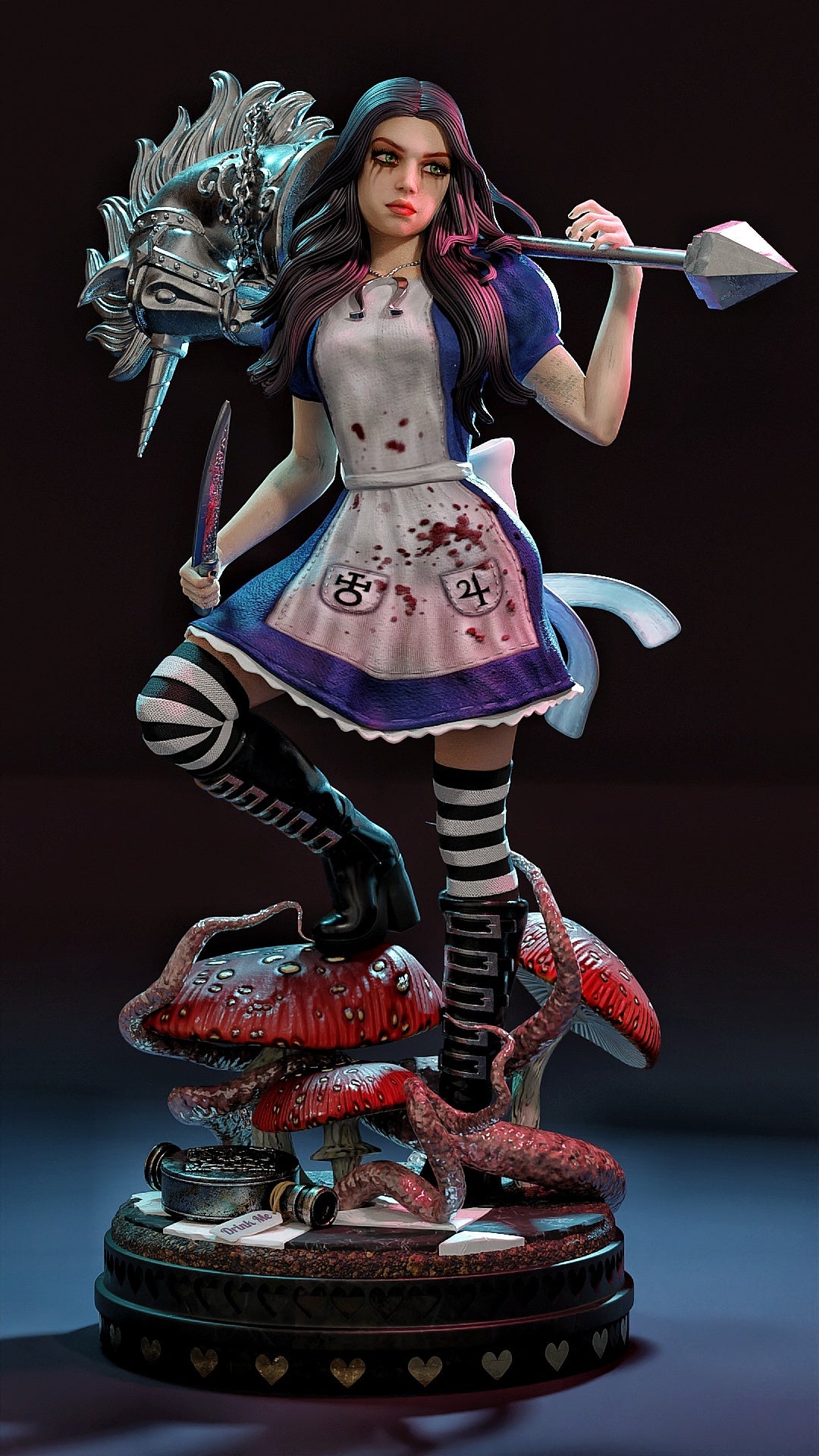 American Ally MaGee Resin Art (Design by MCM3D)