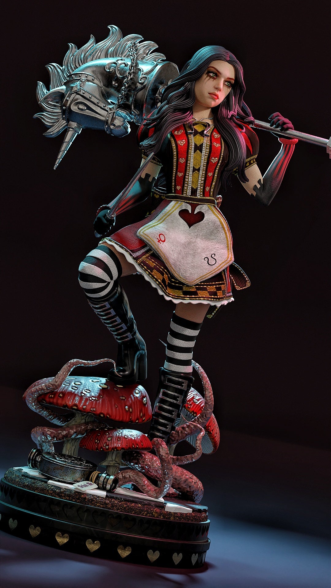 American Ally MaGee Resin Art (Design by MCM3D)