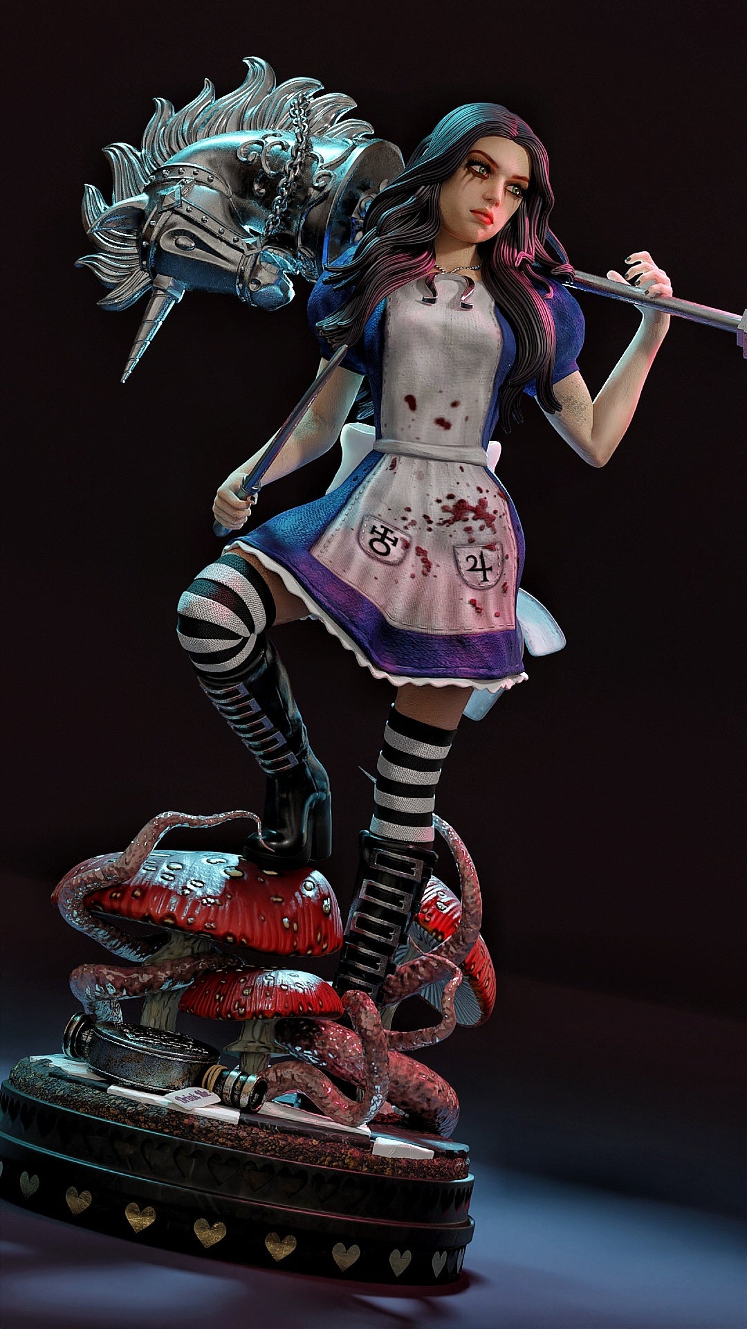 American Ally MaGee Resin Art (Design by MCM3D)