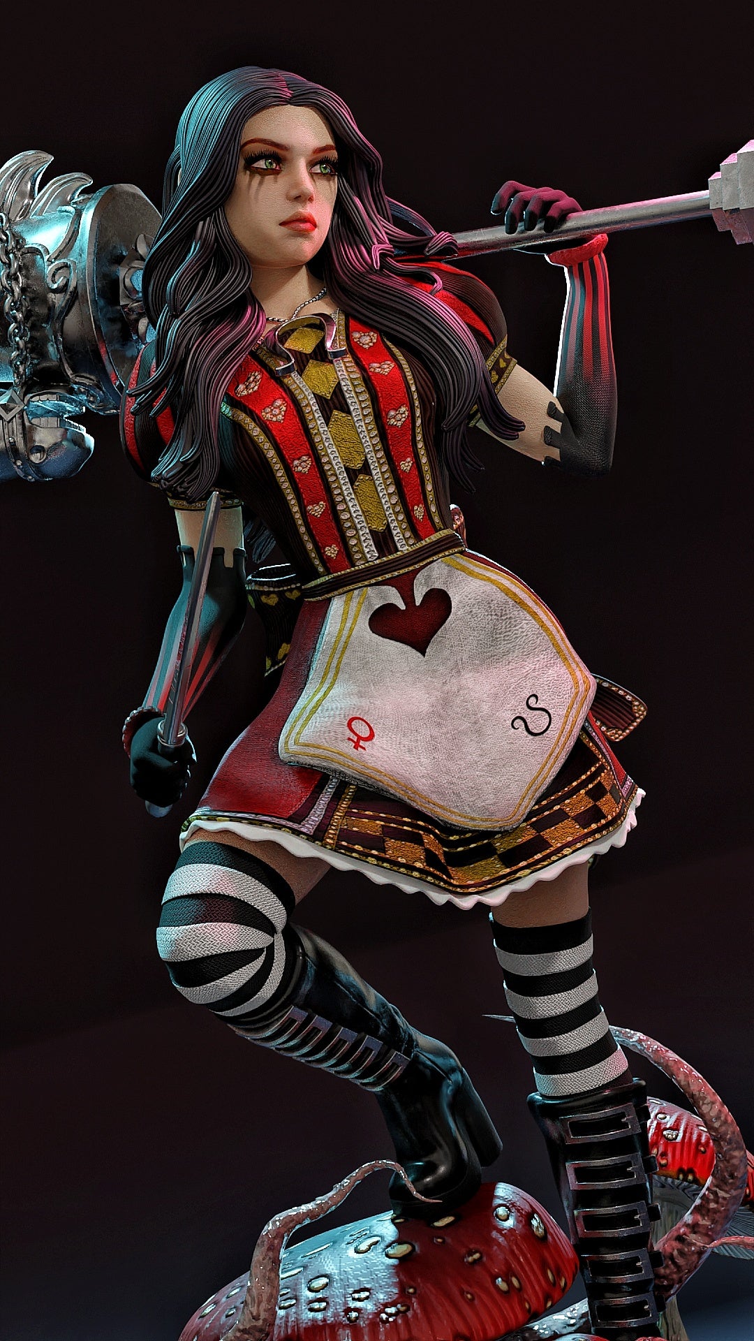 American Ally MaGee Resin Art (Design by MCM3D)
