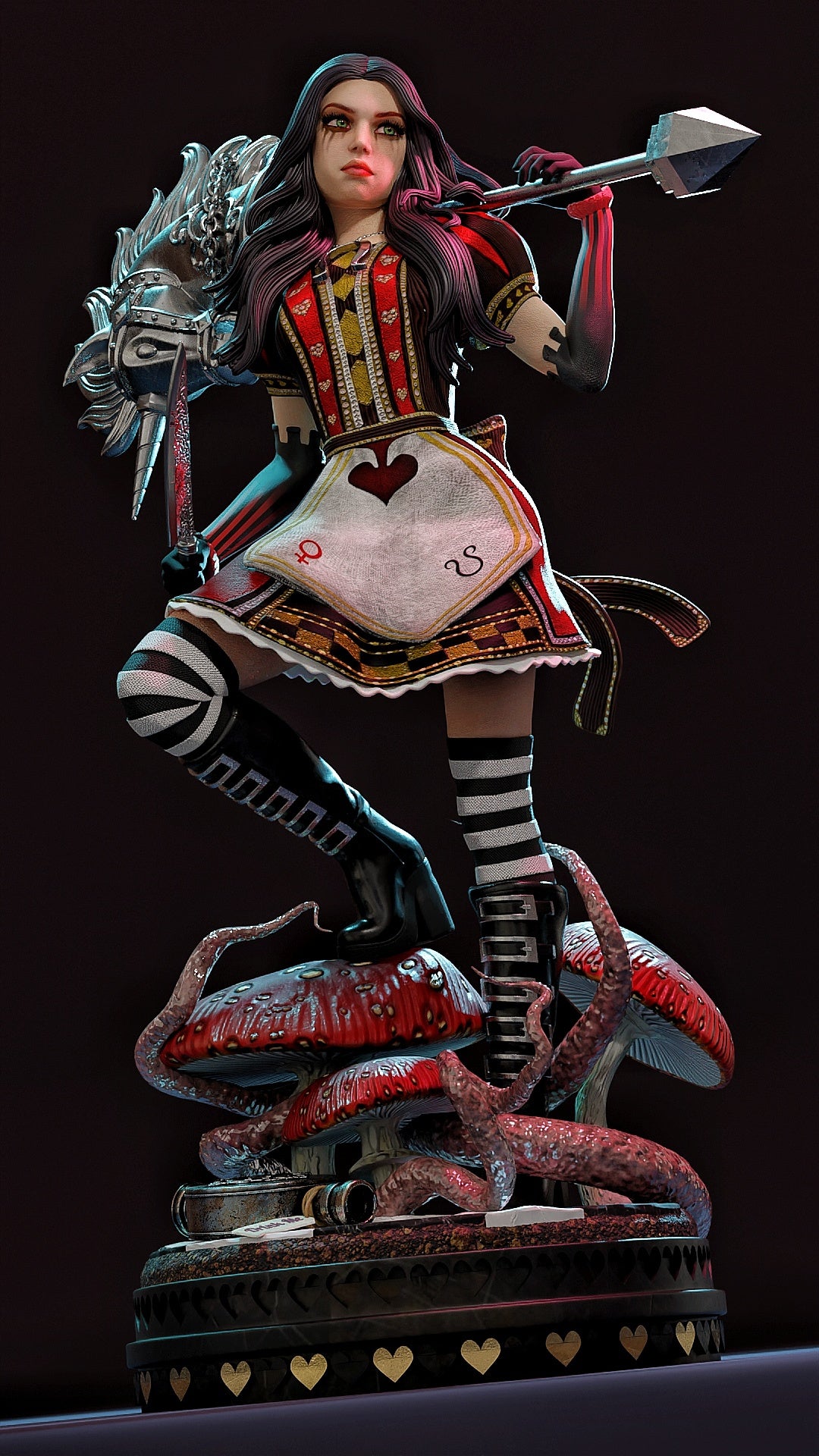 American Ally MaGee Resin Art (Design by MCM3D)