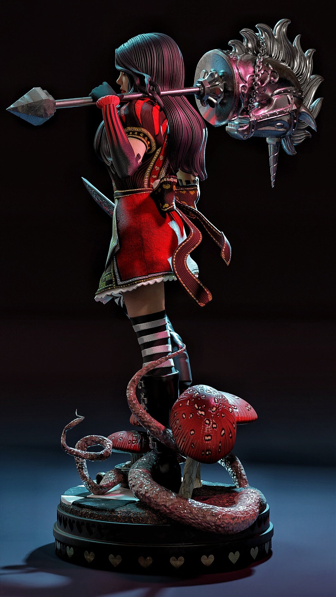 American Ally MaGee Resin Art (Design by MCM3D)