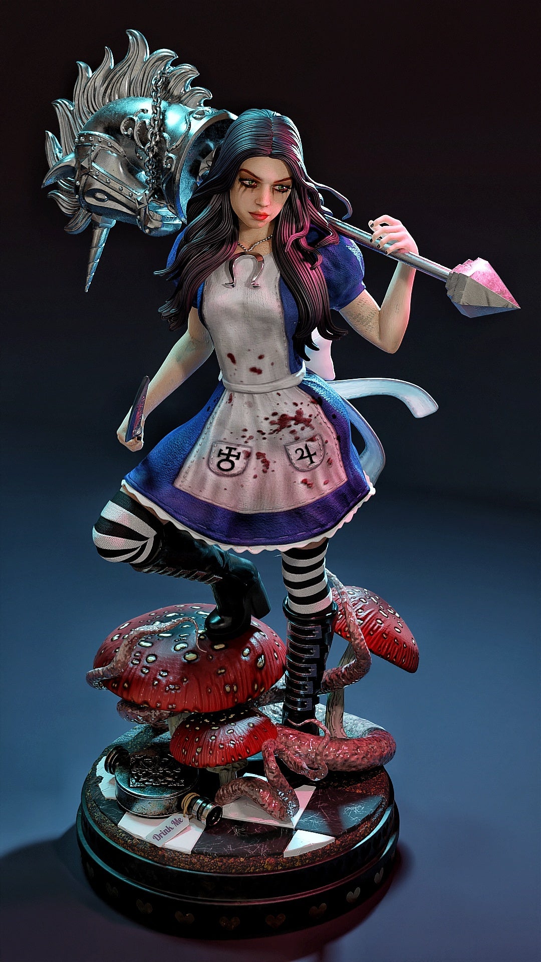 American Ally MaGee Resin Art (Design by MCM3D)