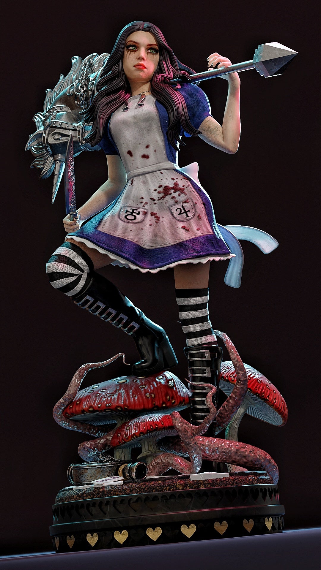 American Ally MaGee Resin Art (Design by MCM3D)