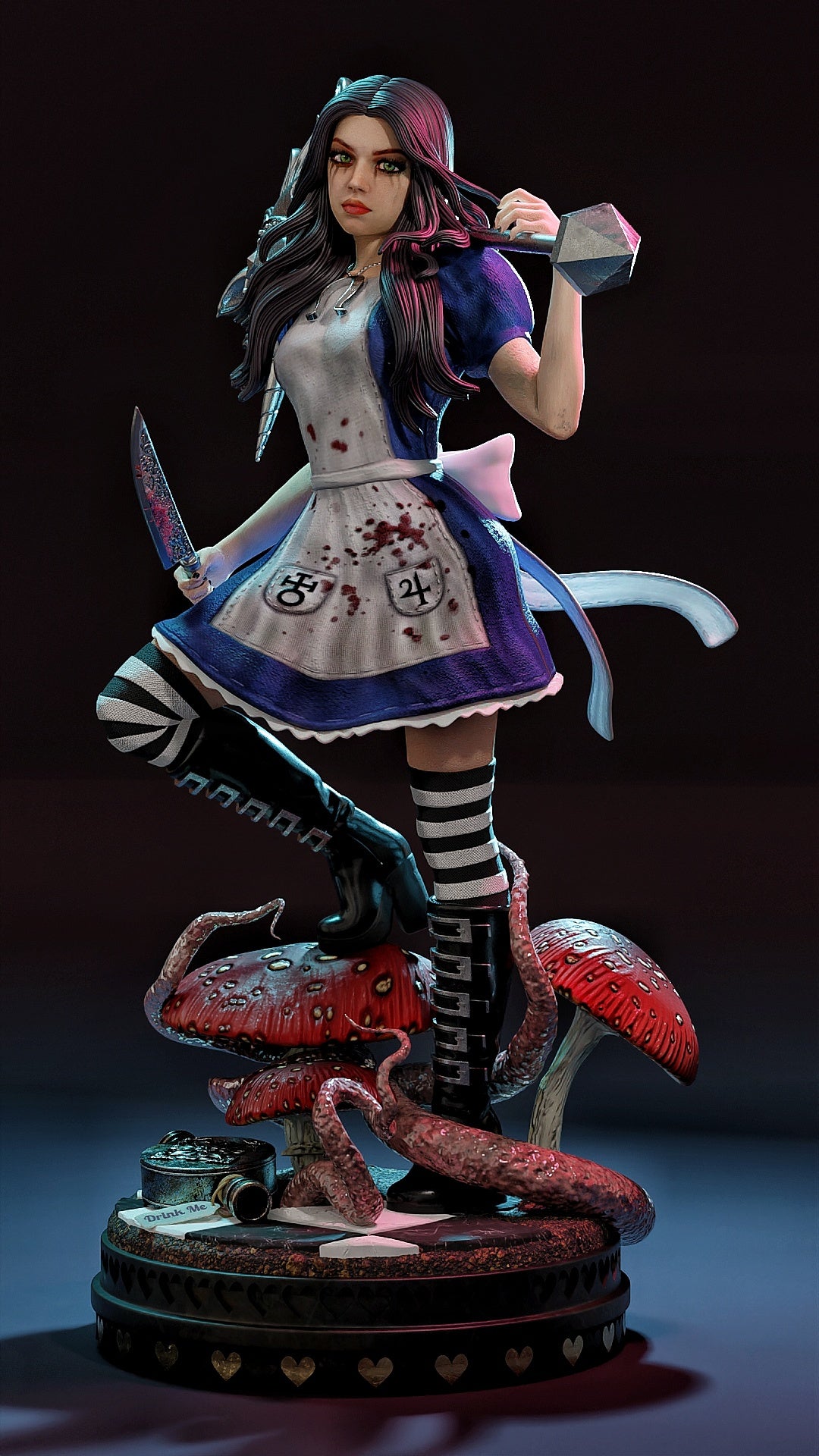 American Ally MaGee Resin Art (Design by MCM3D)