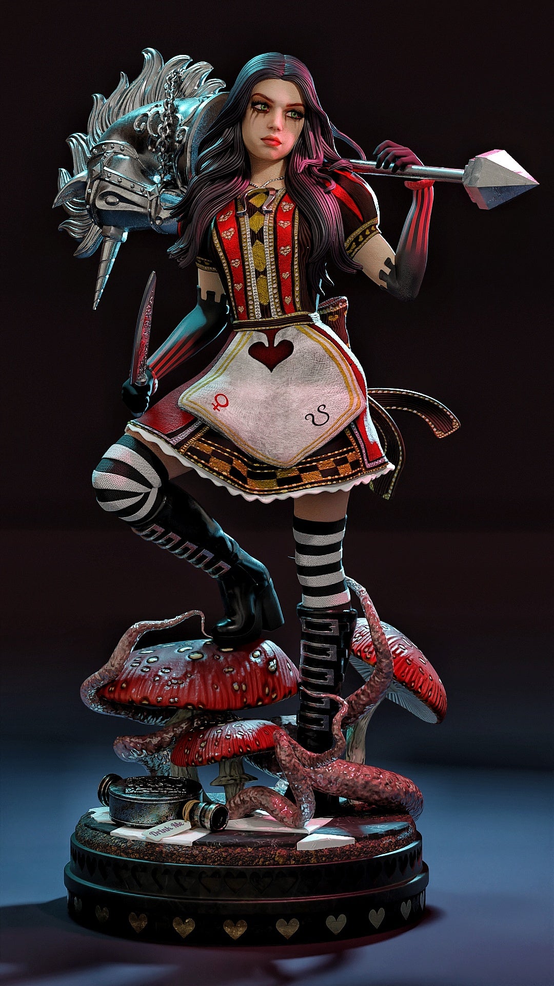 American Ally MaGee Resin Art (Design by MCM3D)