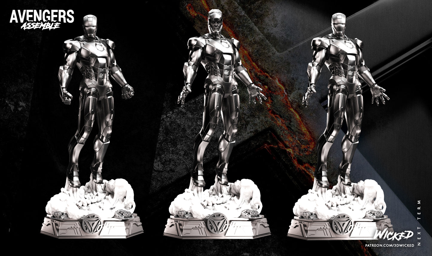 Iron Man Resin Fan Art  - MTO