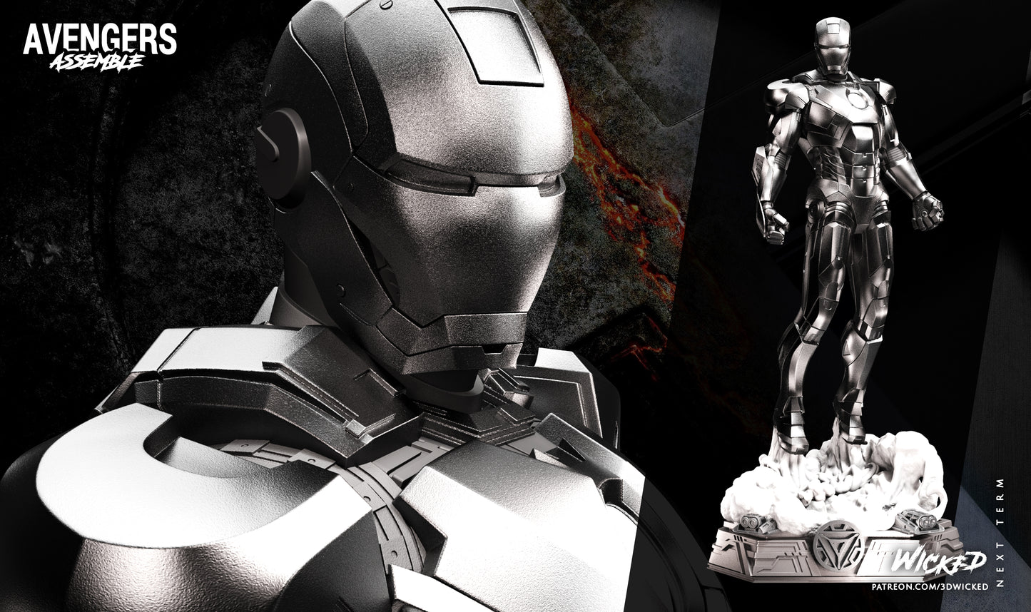 Iron Man Resin Fan Art  - MTO