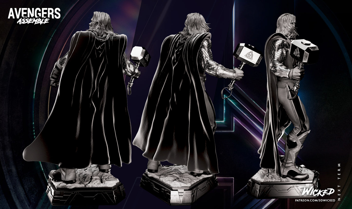 Thor Resin Fan Art - MTO (Wicked)