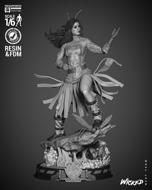 Mantis Fan Art Resin Sculpture (Wicked Studios)