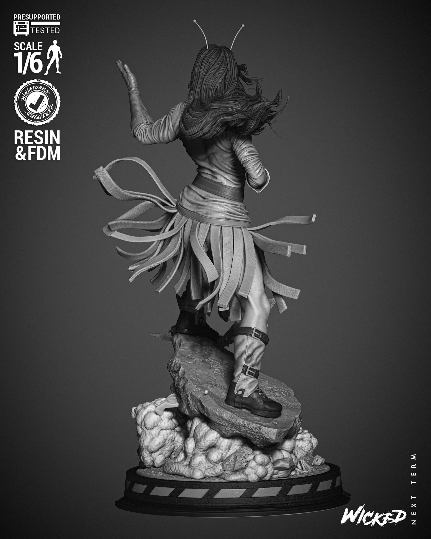 Mantis Fan Art Resin Sculpture (Wicked Studios)