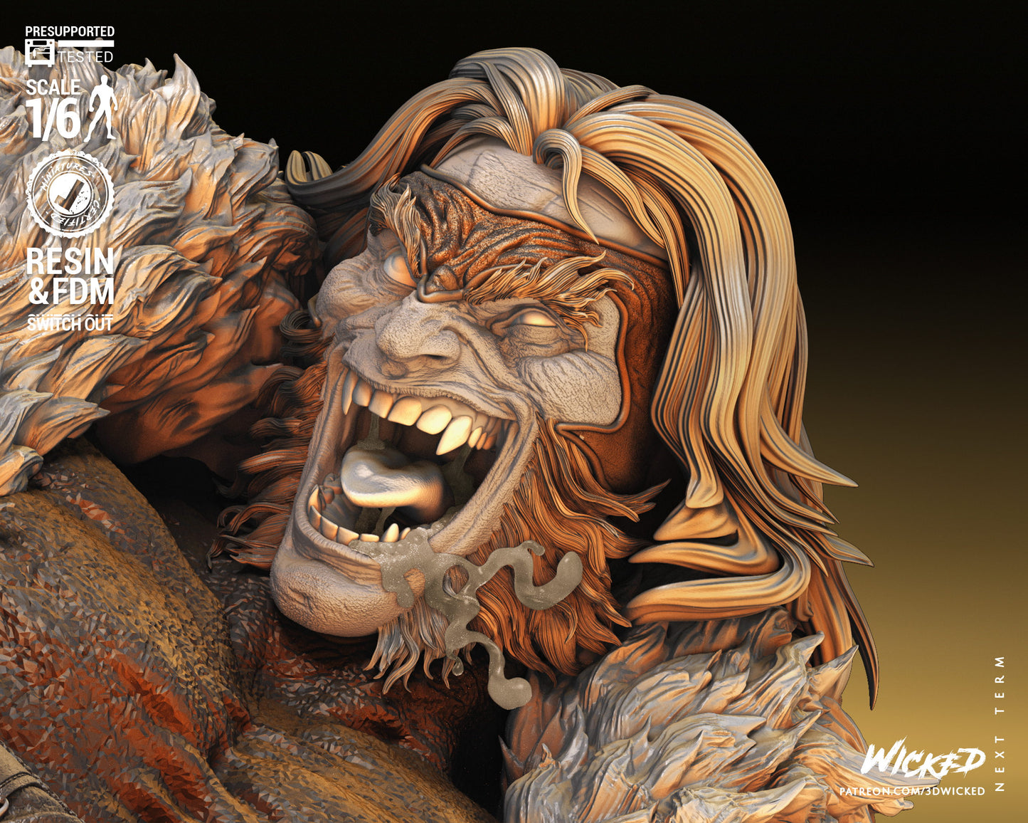 X-Men Wolverine vs Sabertooth Collectible Resin Fan Art - MTO