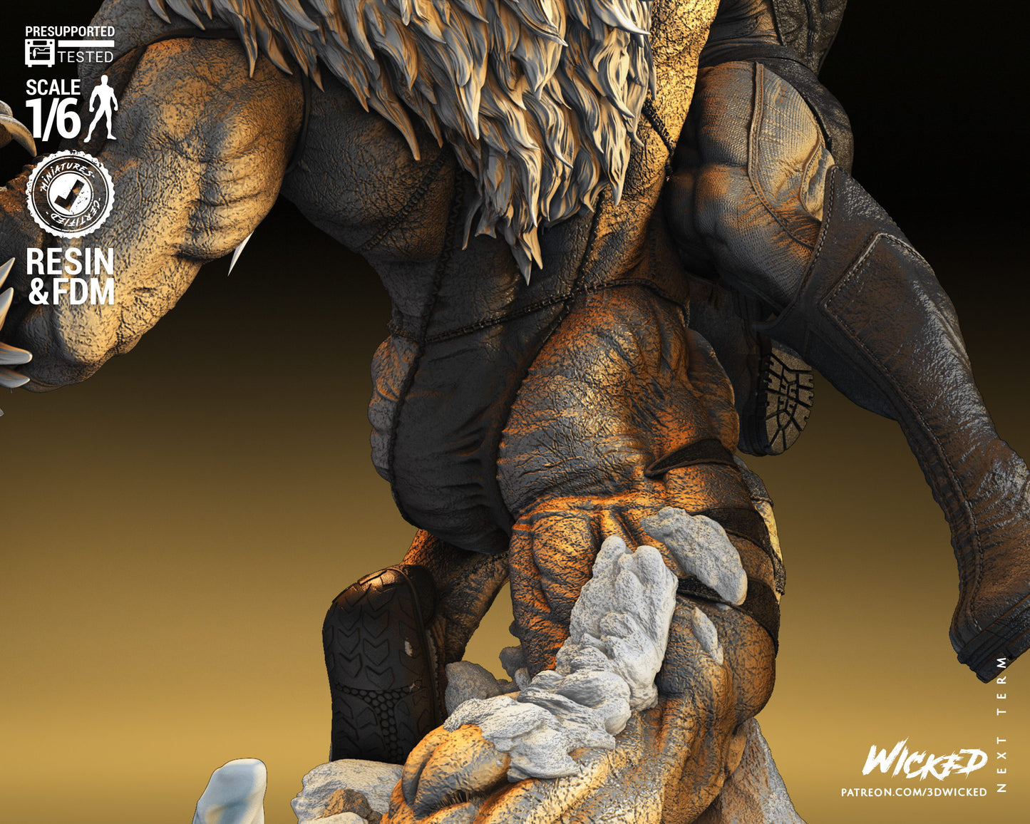 X-Men Wolverine vs Sabertooth Collectible Resin Fan Art - MTO