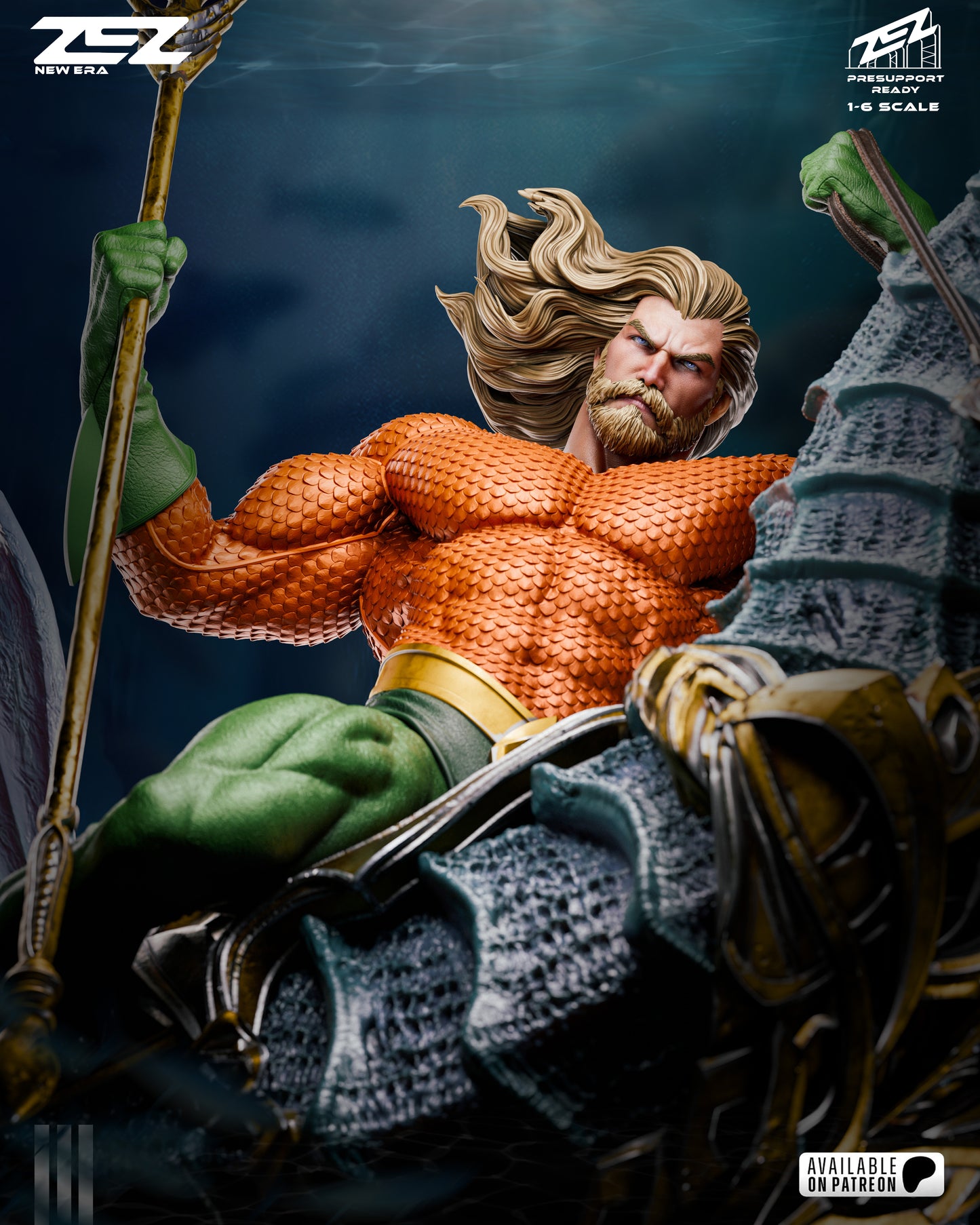 Aquaman - MTO (Designed by ZEZ Studios)