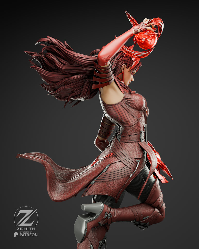 Scarlet Witch Resin Fan Art MTO (Design by Zenith)