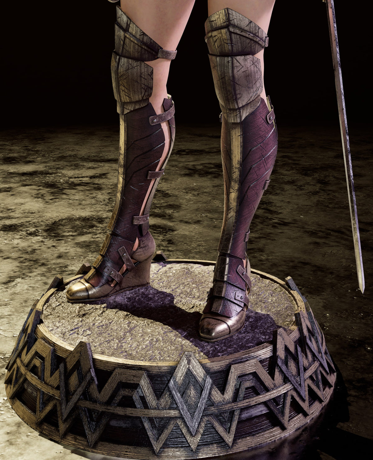 Wonder Woman Resin Art (Godlink Version)
