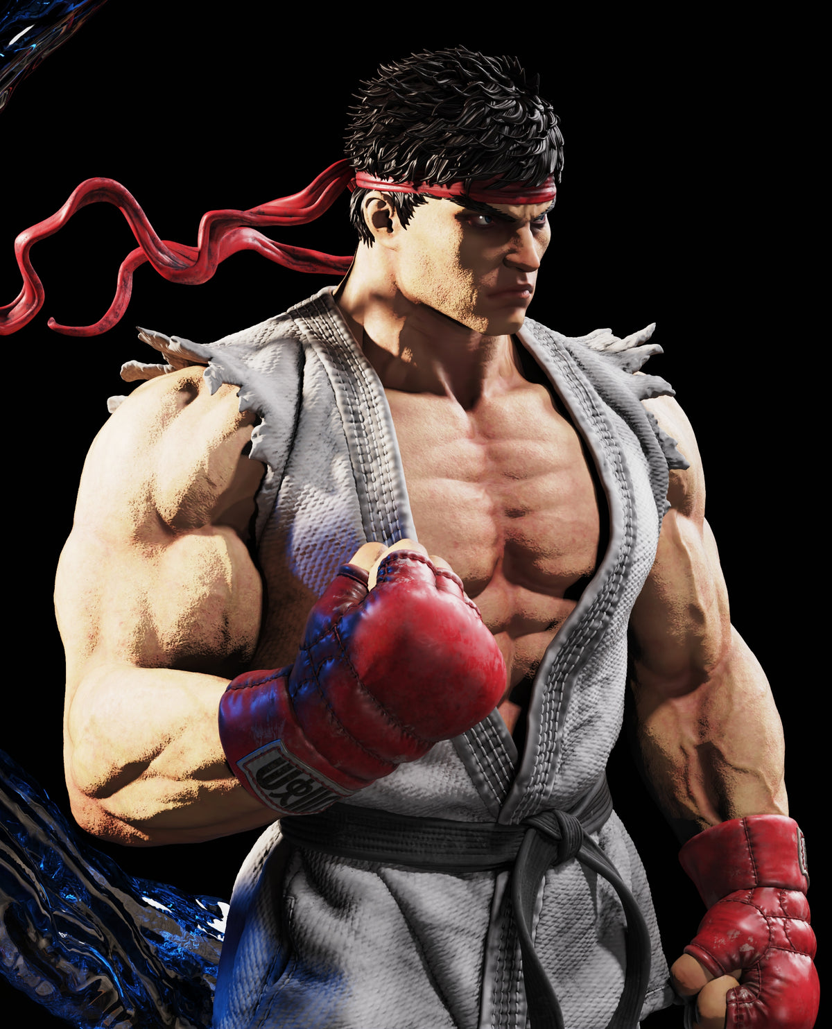Ryu Street Fighter Resin Art (Godlink Version)