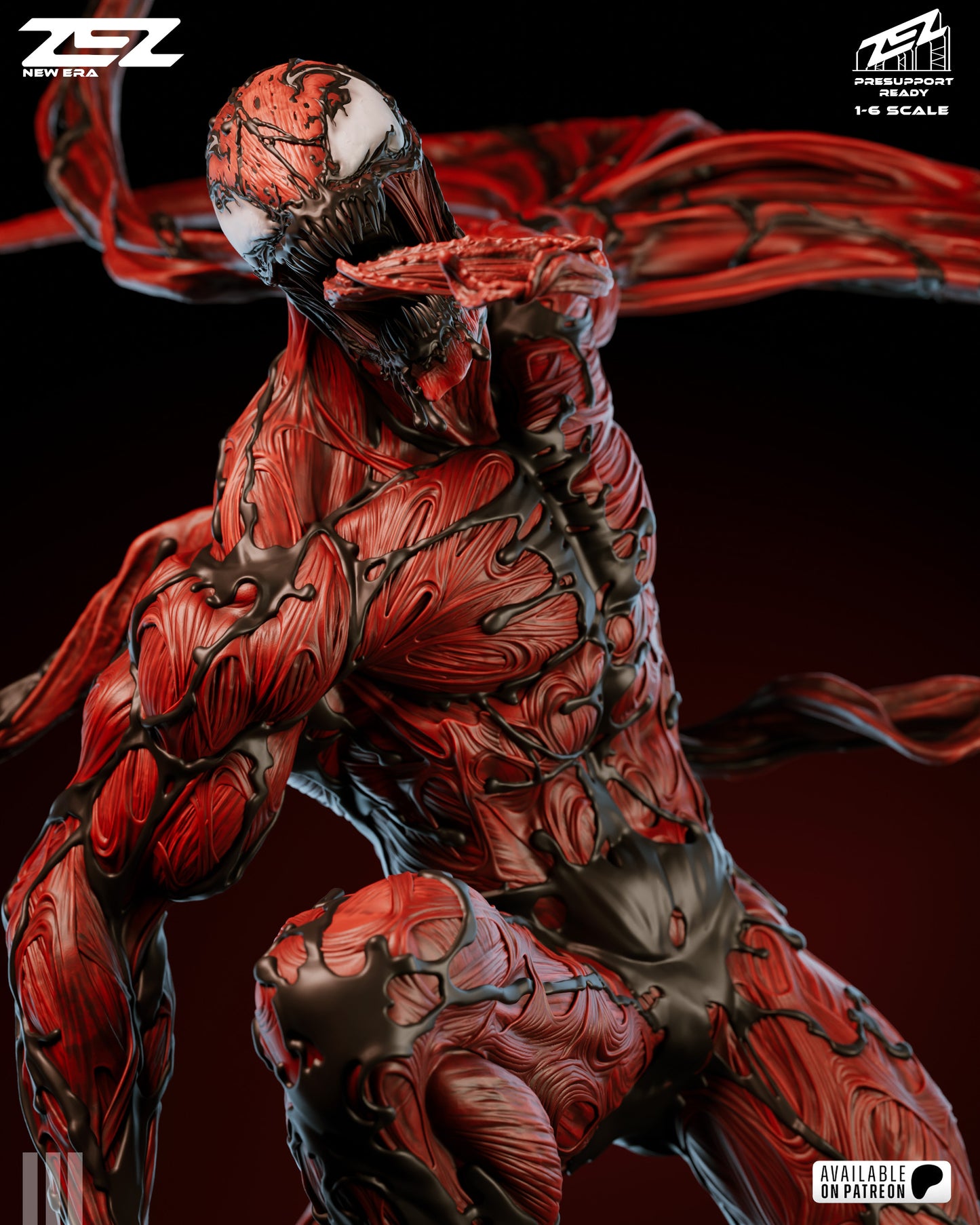 Carnage Resin Art (Design by ZEZ Studios)
