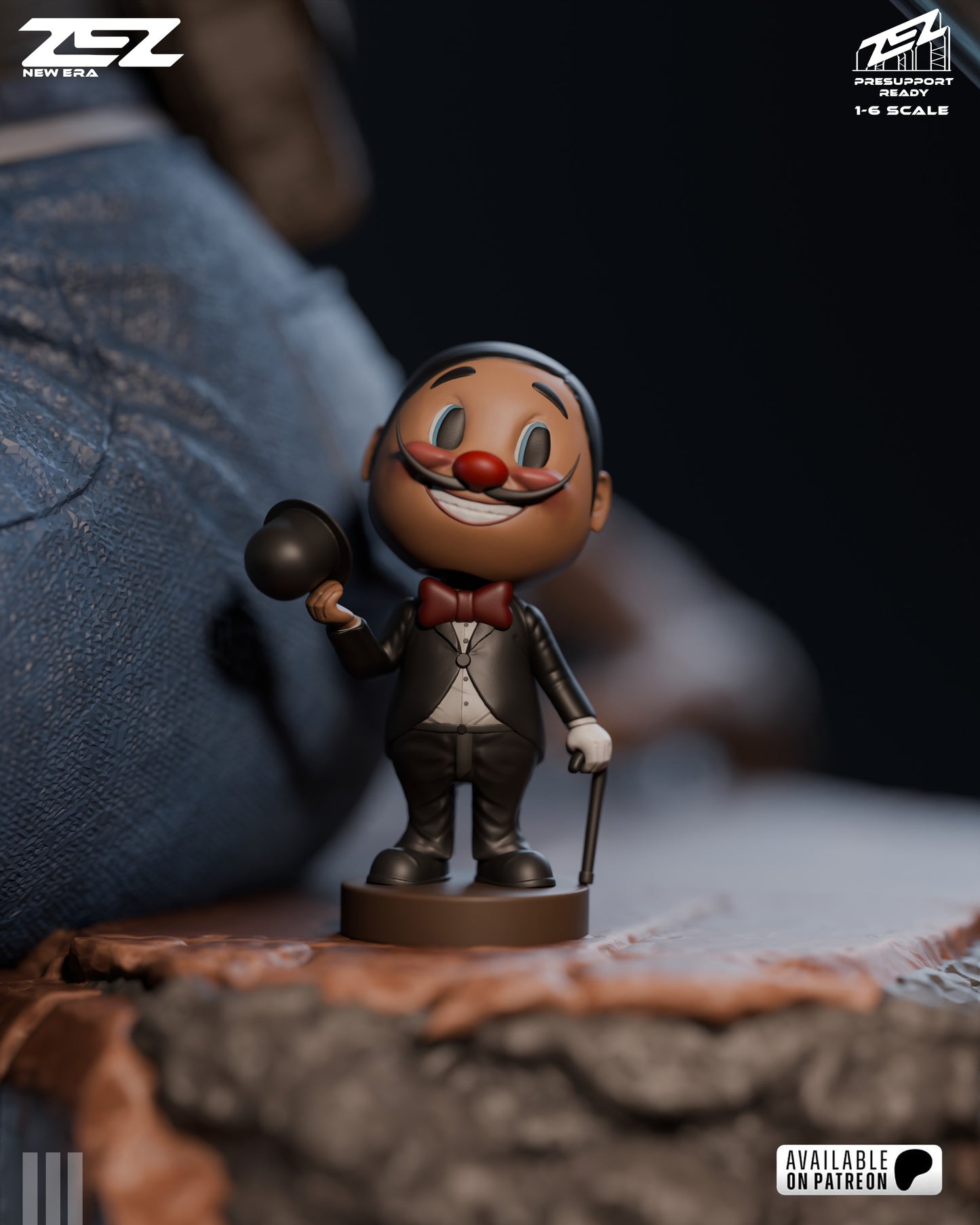 Jill Valentine - Resin Art MTO (Designed by ZEZ Studios)