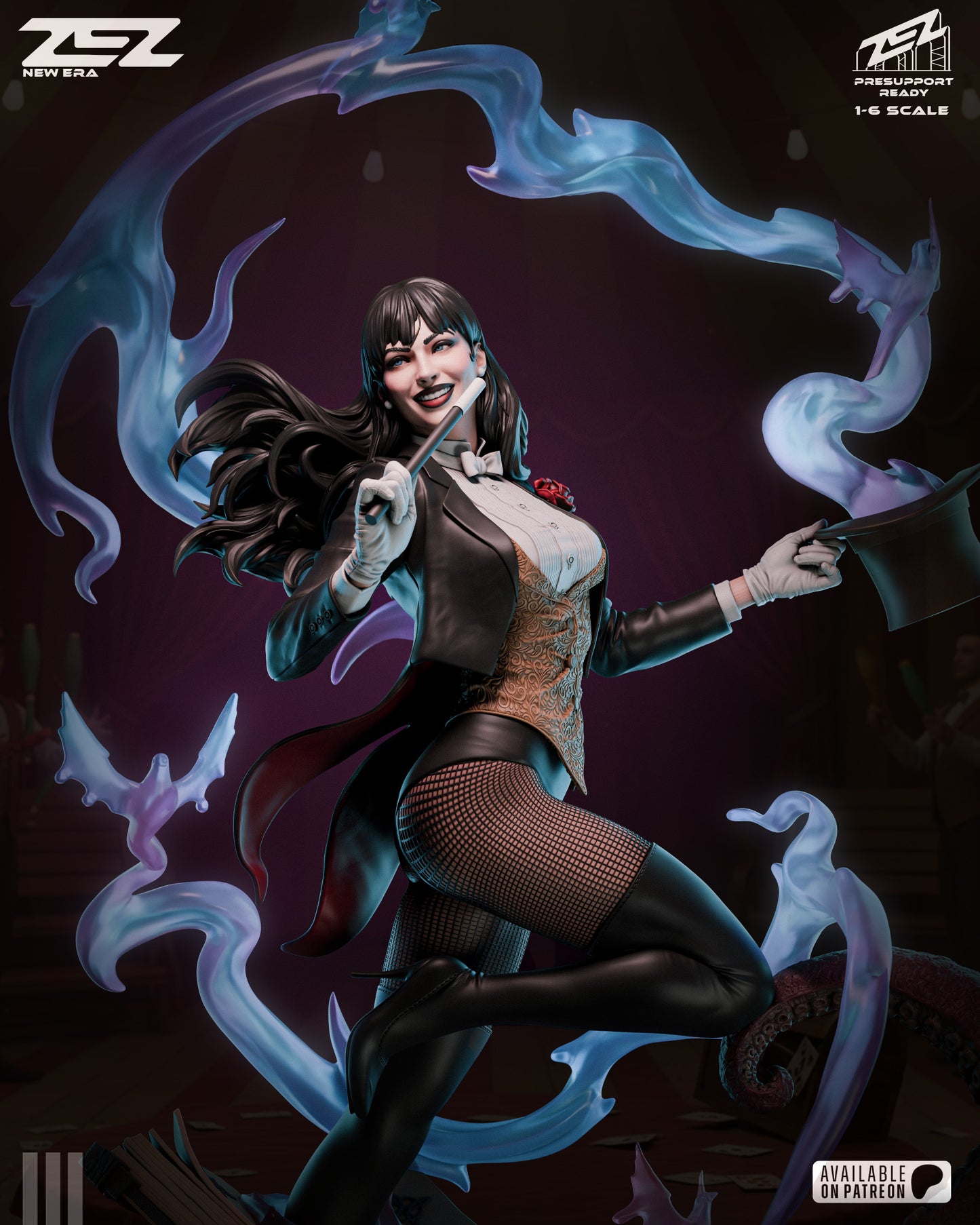 Zatana Resin Art (Design by ZEZ Studios)