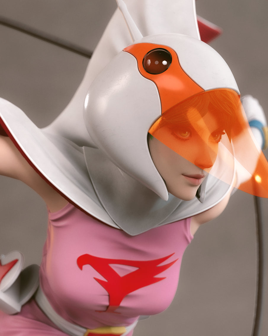 Jan the Swan Resin Art (Design by CA3D)