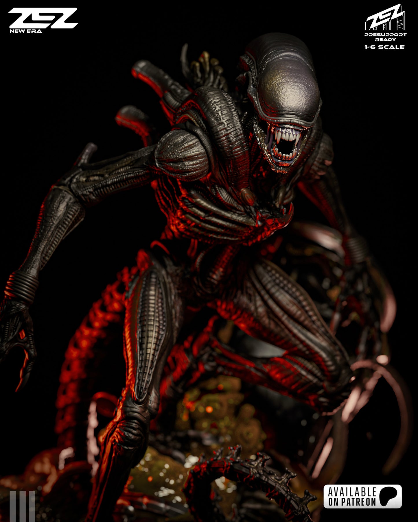 Deadly Alien Resin Fan Art - MTO (ZEZ)
