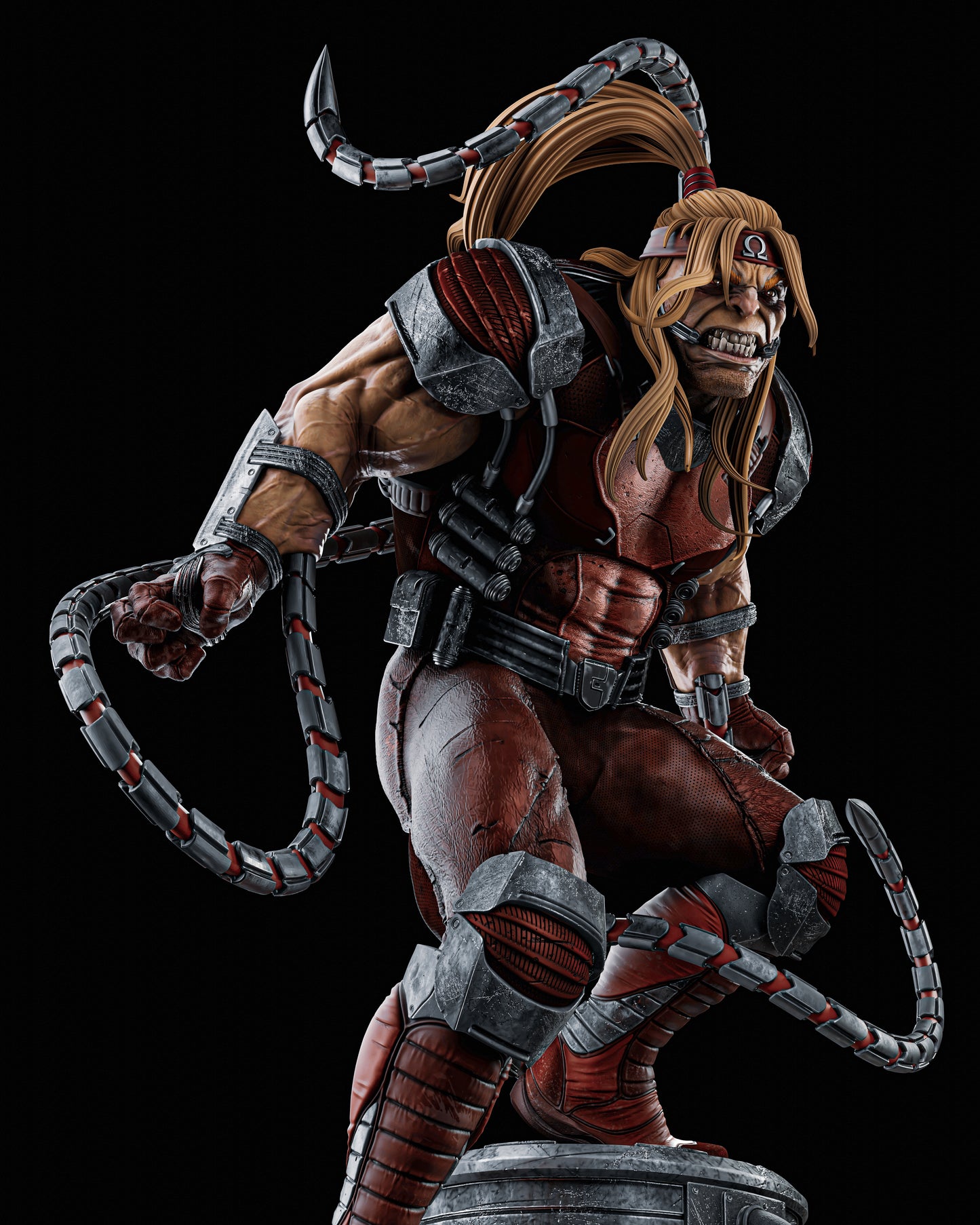 Omega Red Resin Sculpture Fan Art Pro - MTO (ZEZ)