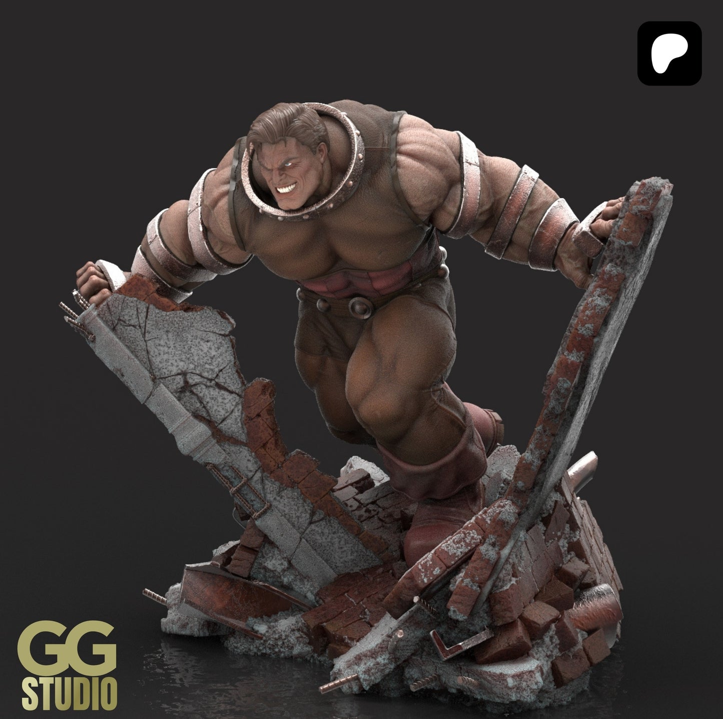 Juggernaut Resin Fan Art (Designed by GGStudio)