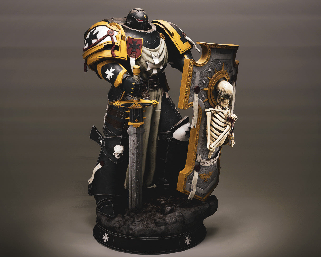 The Templar Resin Art (Design by Abe3D)