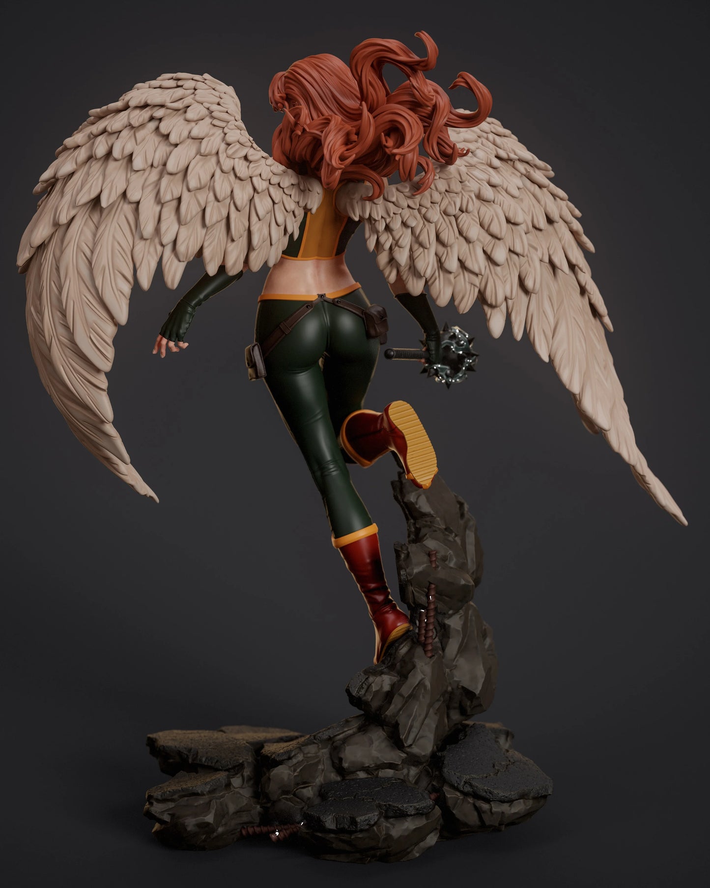 Hawkgirl Resin Fan Art - MTO (Abe3D)