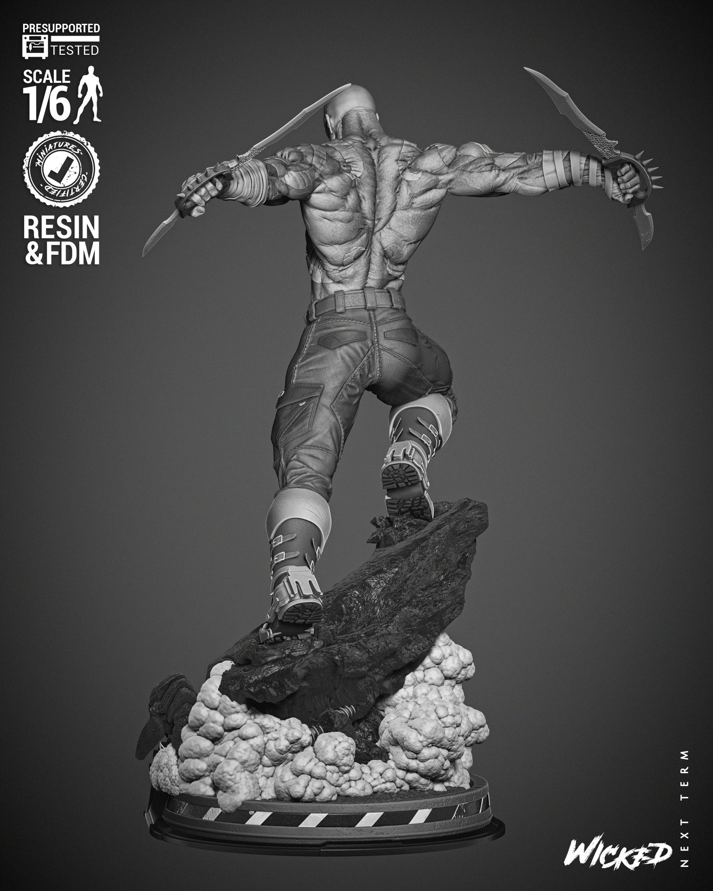 Drax Resin Fan Art - MTO (Wicked)