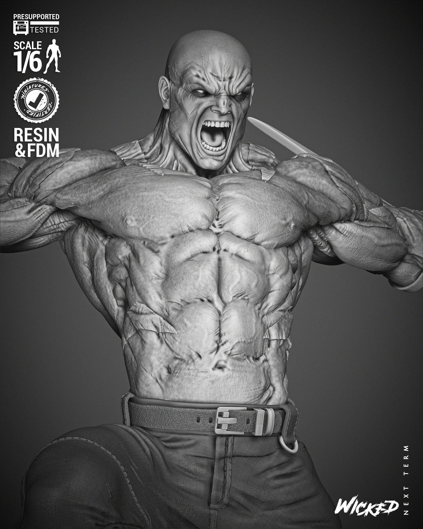 Drax Resin Fan Art - MTO (Wicked)