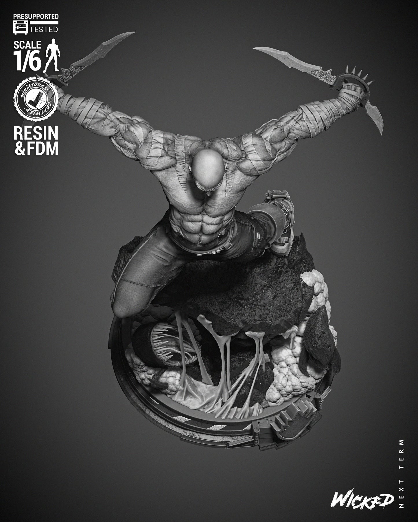 Drax Resin Fan Art - MTO (Wicked)