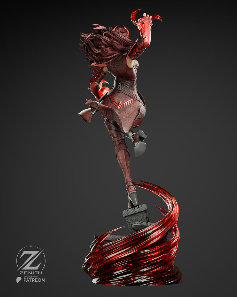 Scarlet Witch Resin Fan Art MTO (Design by Zenith)
