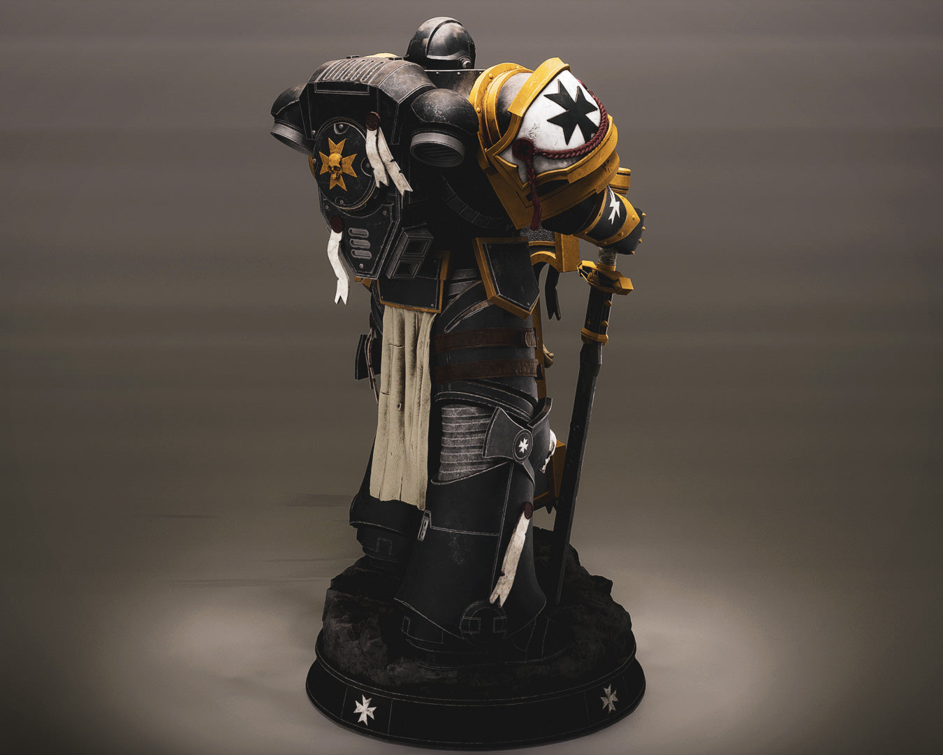 The Templar Resin Art (Design by Abe3D)