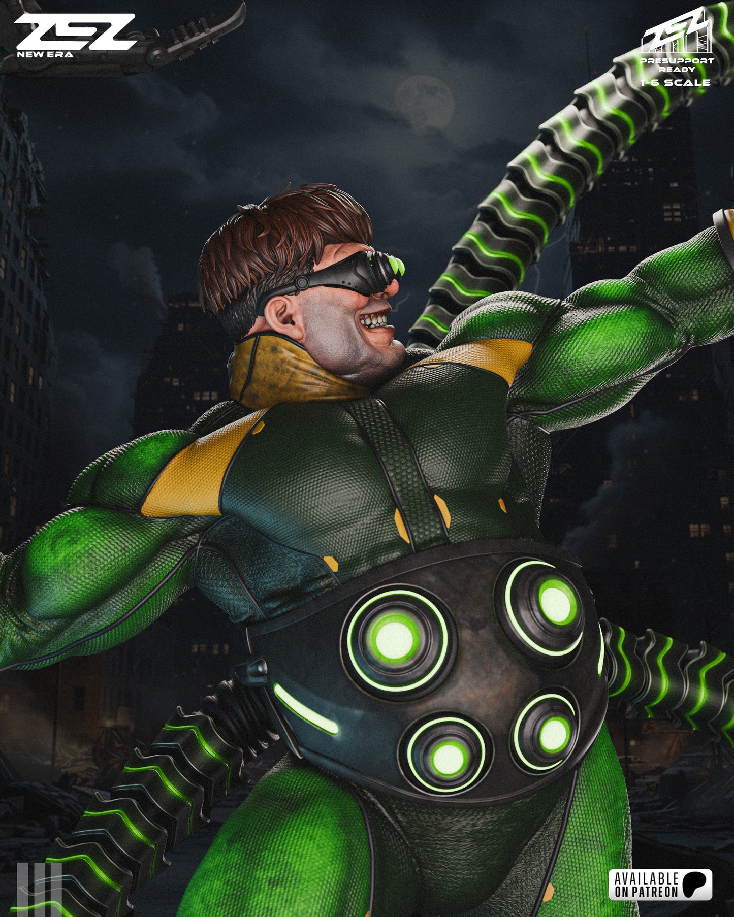 Doc Oc Resin Art (Design by ZEZ Studios)