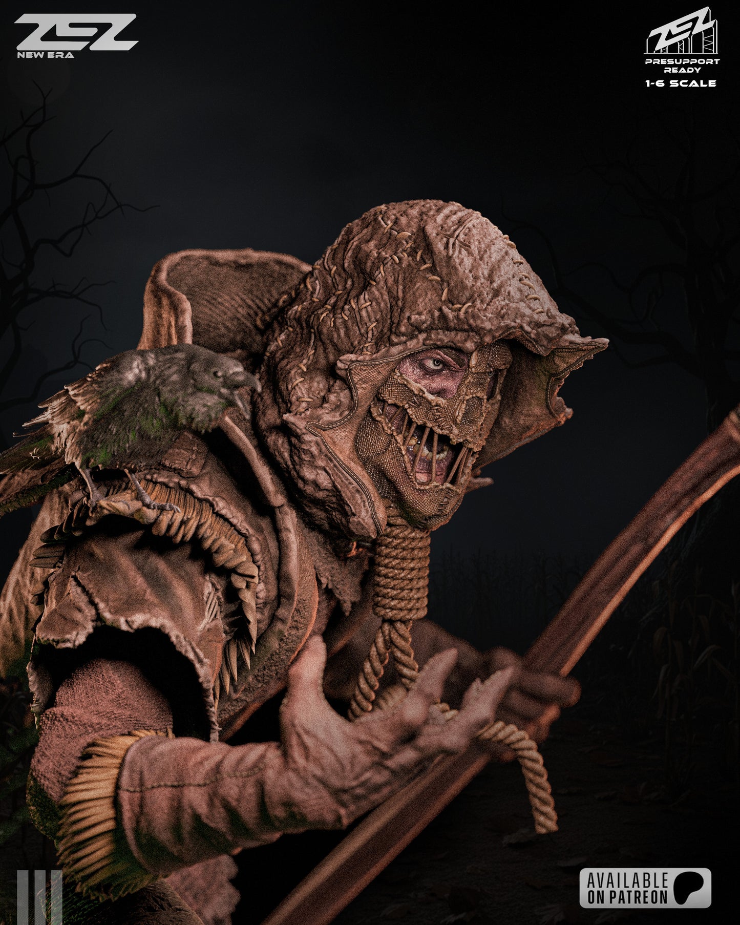 Scarecrow Resin Fan Art - MTO (ZEZ)