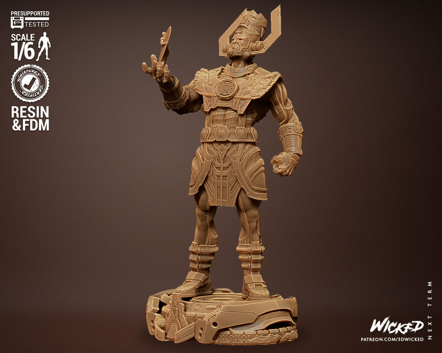 Galactus Resin Fan Art - MTO (B3D)