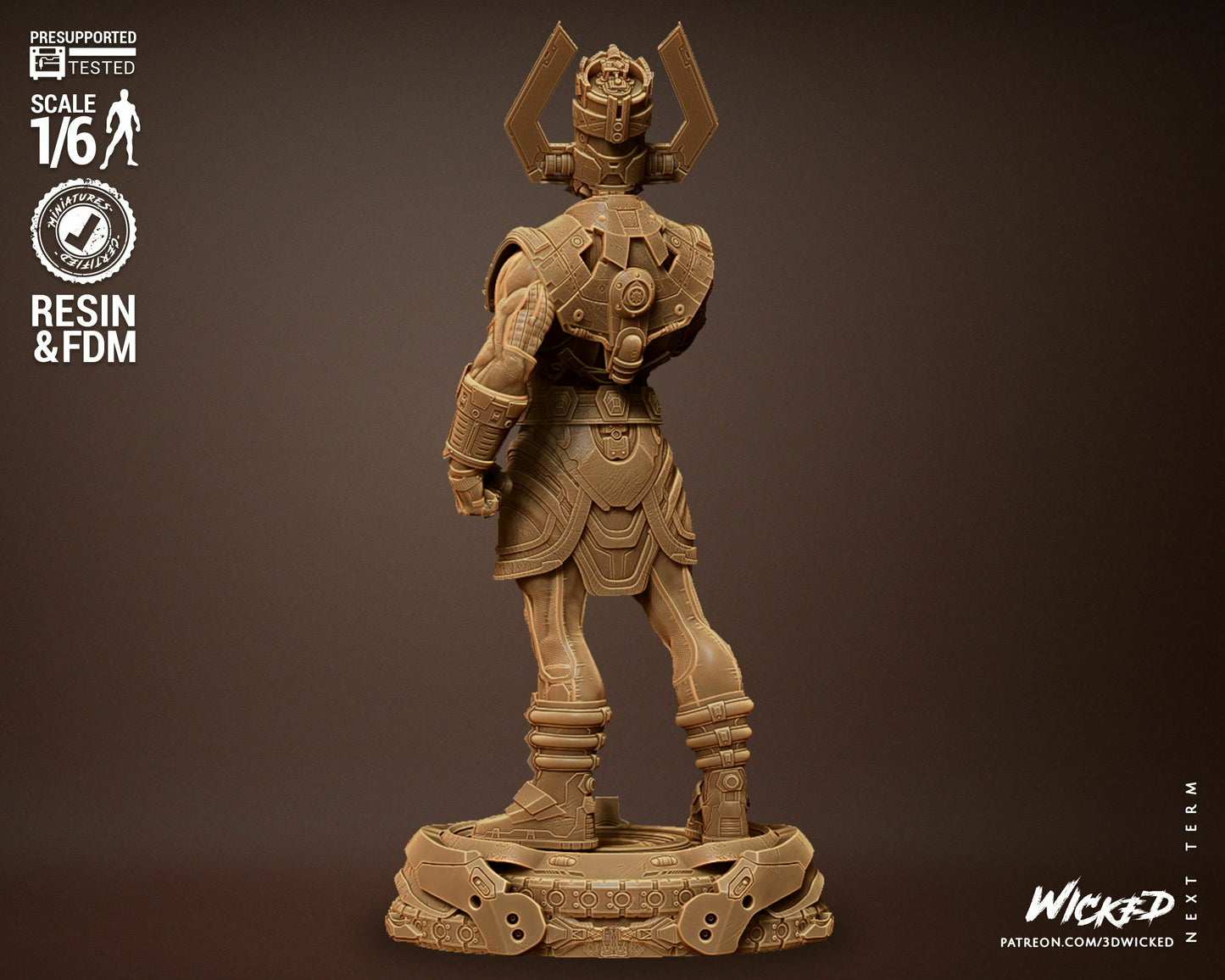 Galactus Resin Fan Art - MTO (B3D)