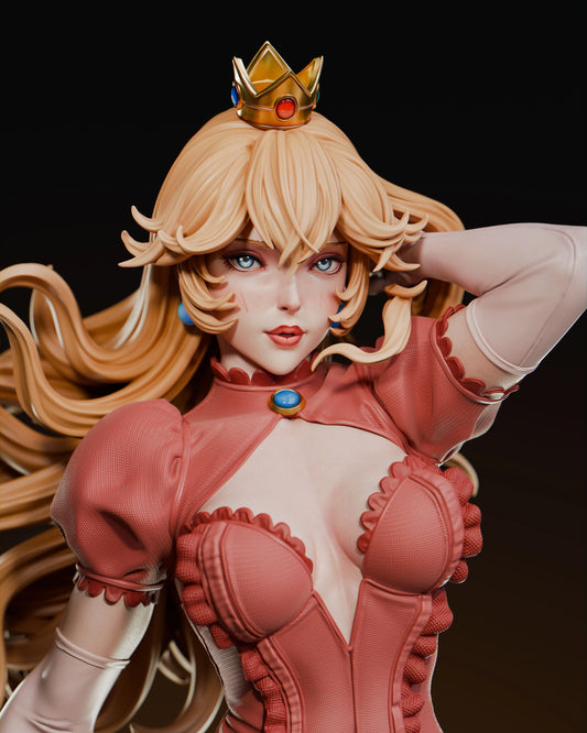 Princess Peach Resin Fan Art (Design by Abe3D)